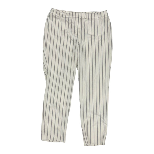Pants Chinos & Khakis By Anne Klein In White, Size:10
