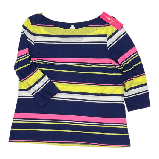 Top Ls Designer By Lilly Pulitzer In Striped Pattern, Size:Xl