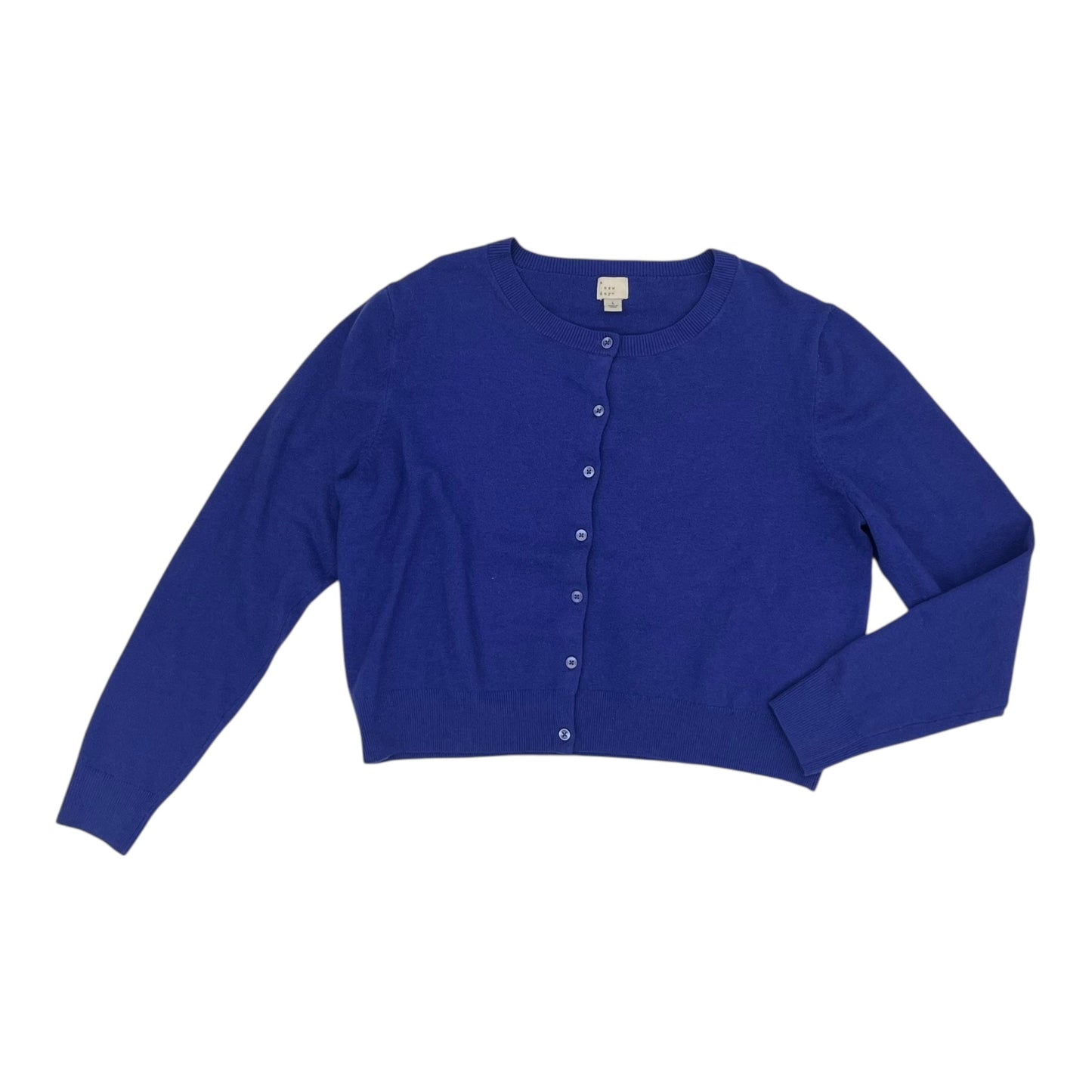 Cardigan By A New Day In Blue, Size:L