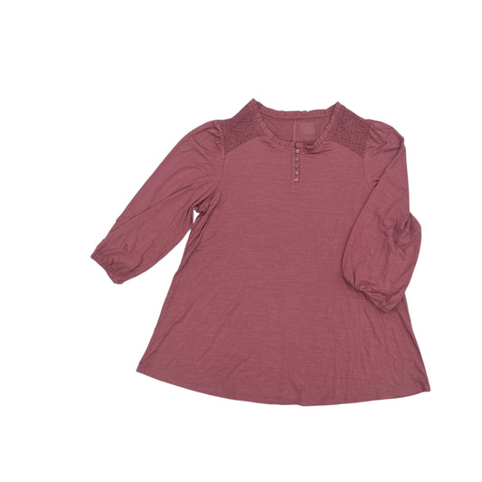 Top Ls By Lane Bryant In Pink, Size:L