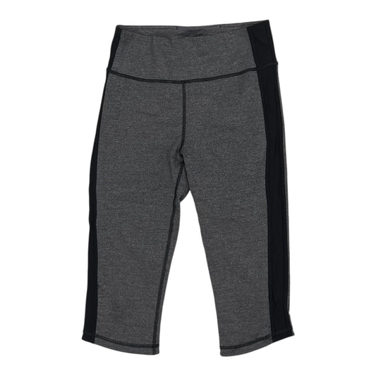 Athletic Leggings Capris By Lululemon In Grey, Size:M