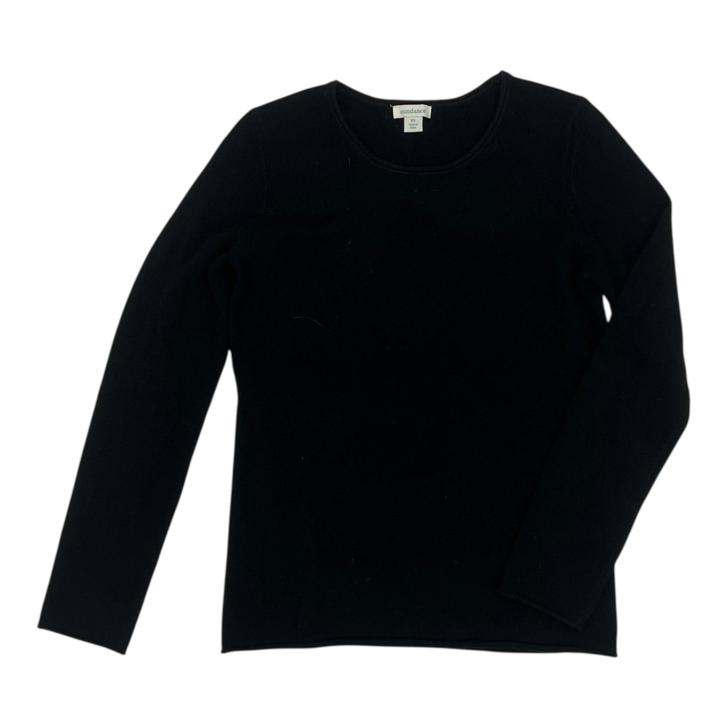 Sweater Cashmere By Sundance In Black, Size:Xs