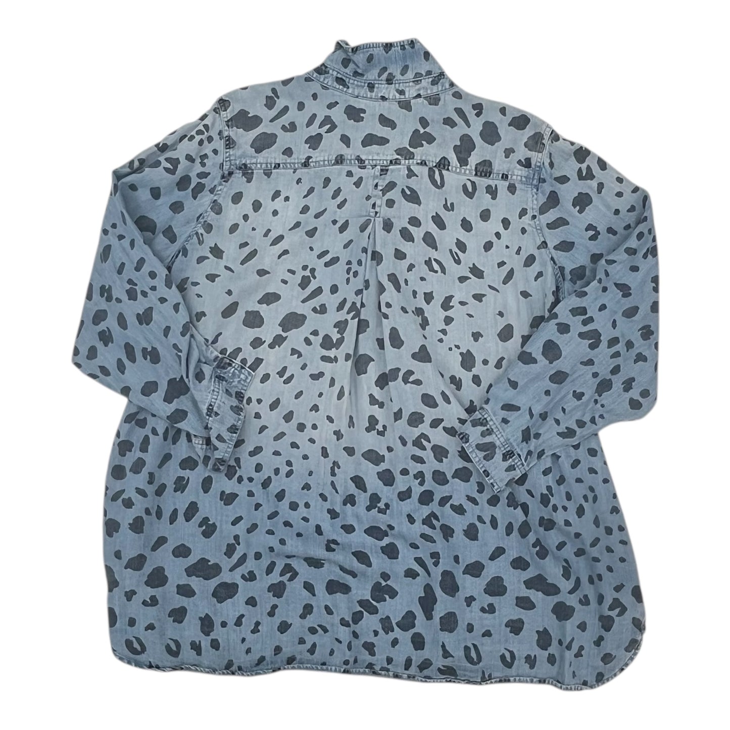 Top Ls By Clothes Mentor In Blue, Size:1X