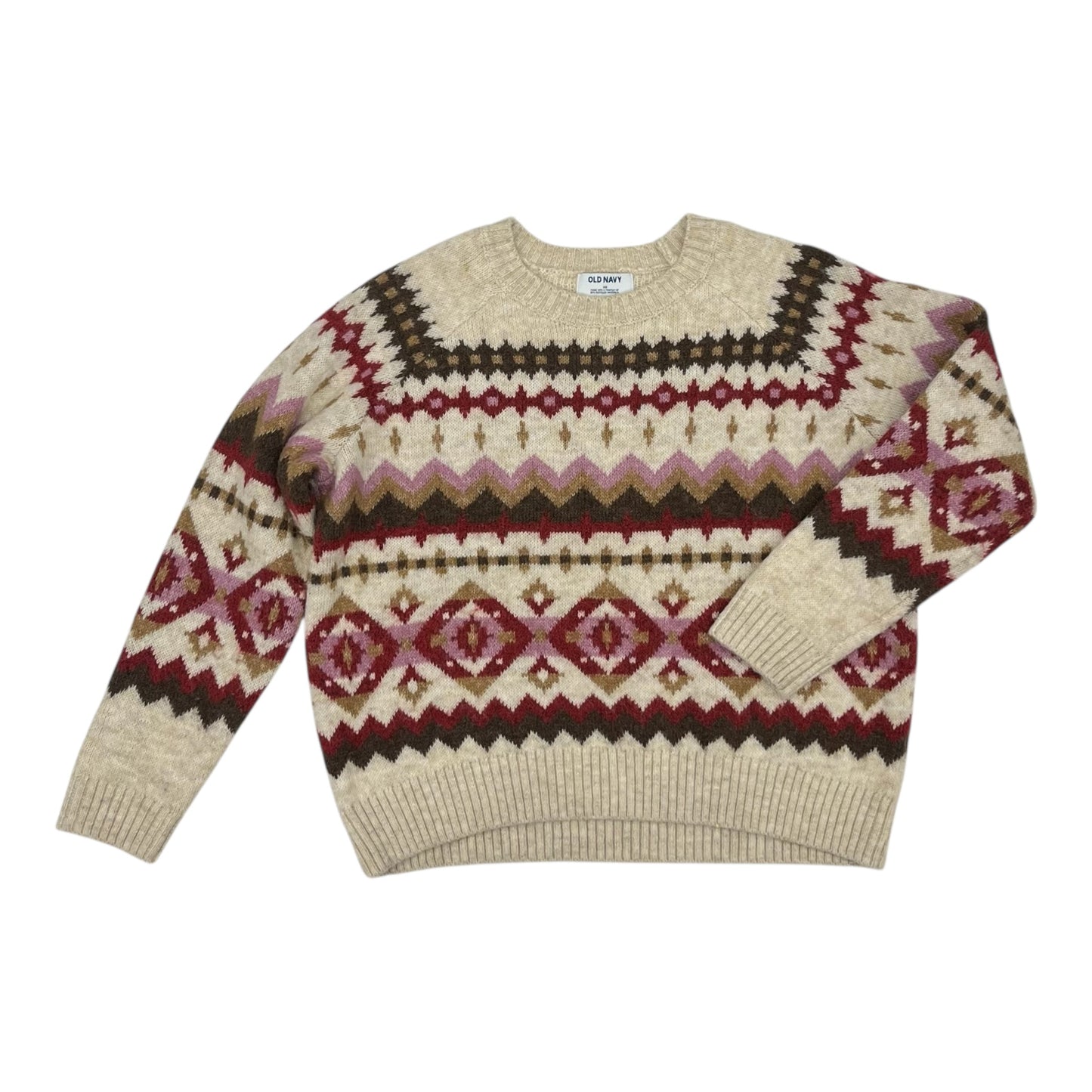 Sweater By Old Navy In Tan, Size:Xs