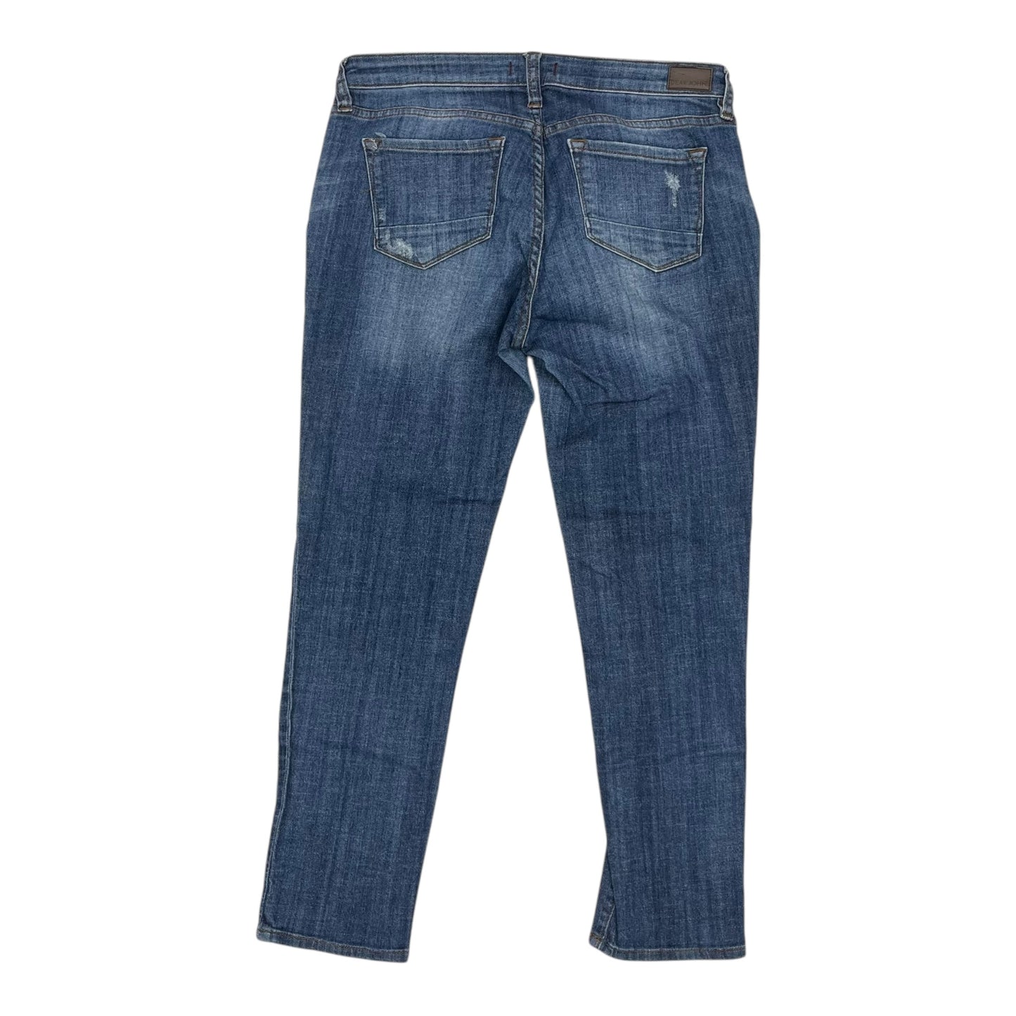 Jeans Straight By Dear John In Blue Denim, Size:6
