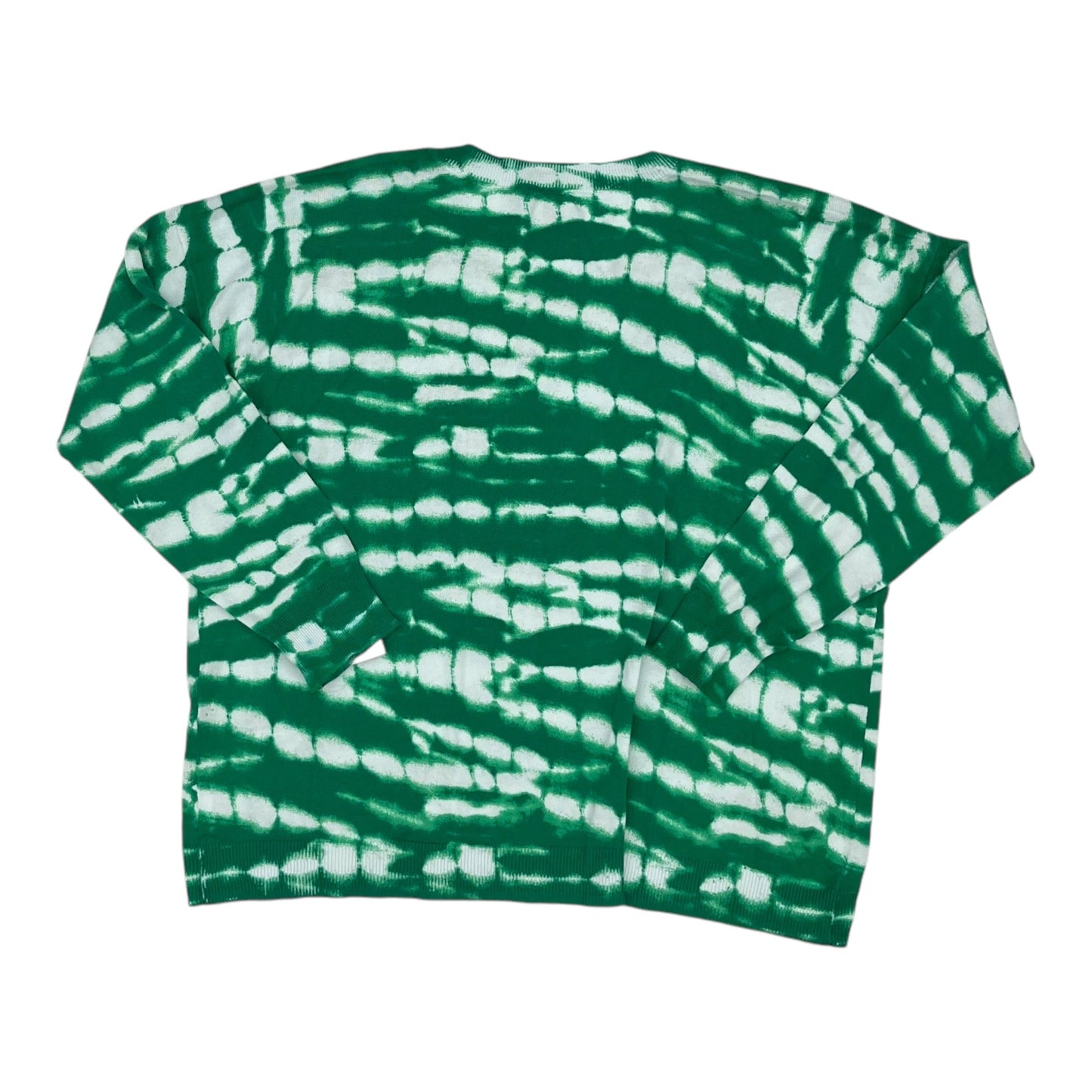 Sweater By Falls Creek In Green, Size:2X