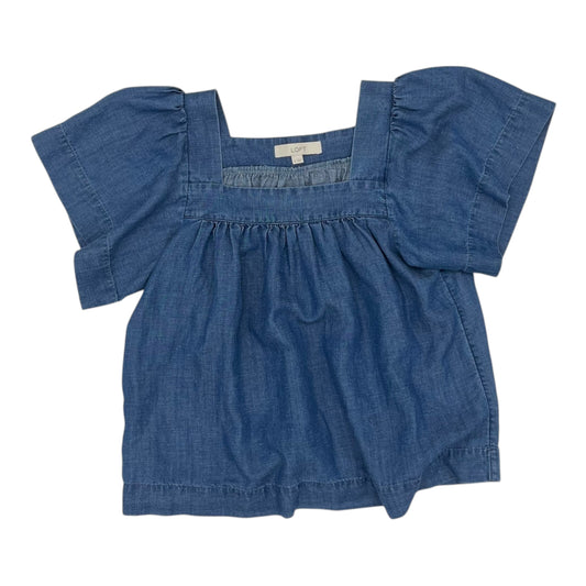 Top Ss By Loft In Blue, Size:S