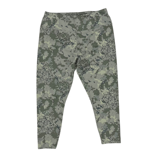 Athletic Leggings By Maurices In Green, Size:Xl