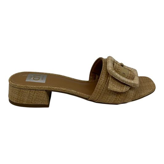 Sandals Heels Block By Dolce Vita In Cream, Size:6.5