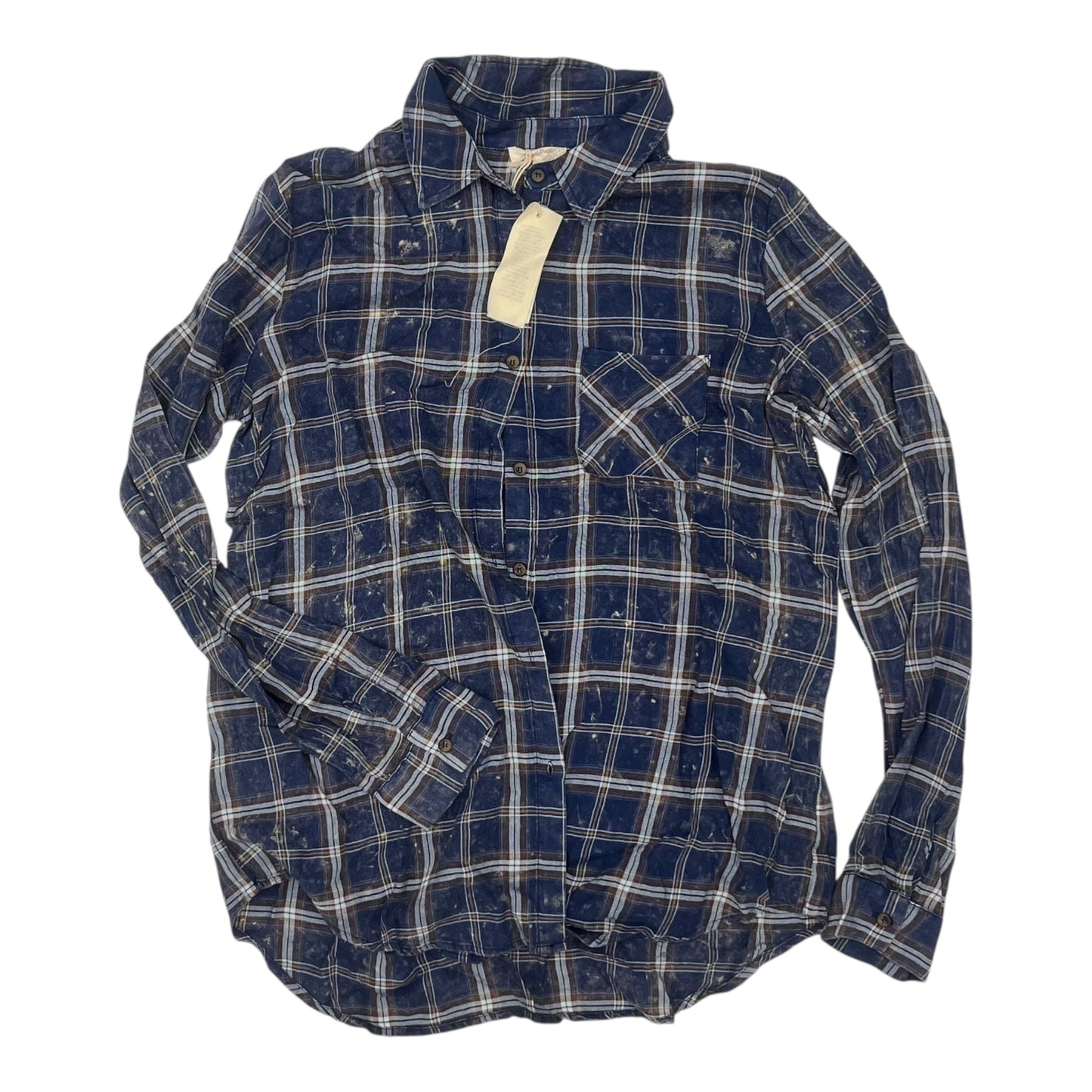 Top Ls By Mystree In Blue, Size:L