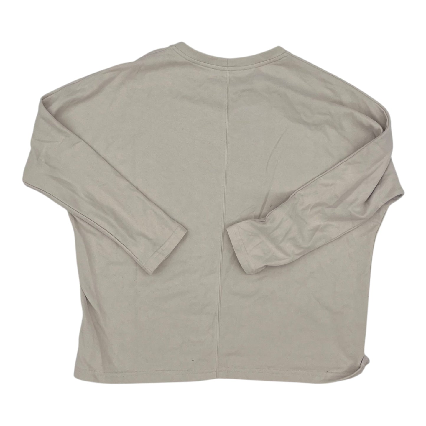 SWEATSHIRT CREWNECK by BLUE B in TAN, Size:M
