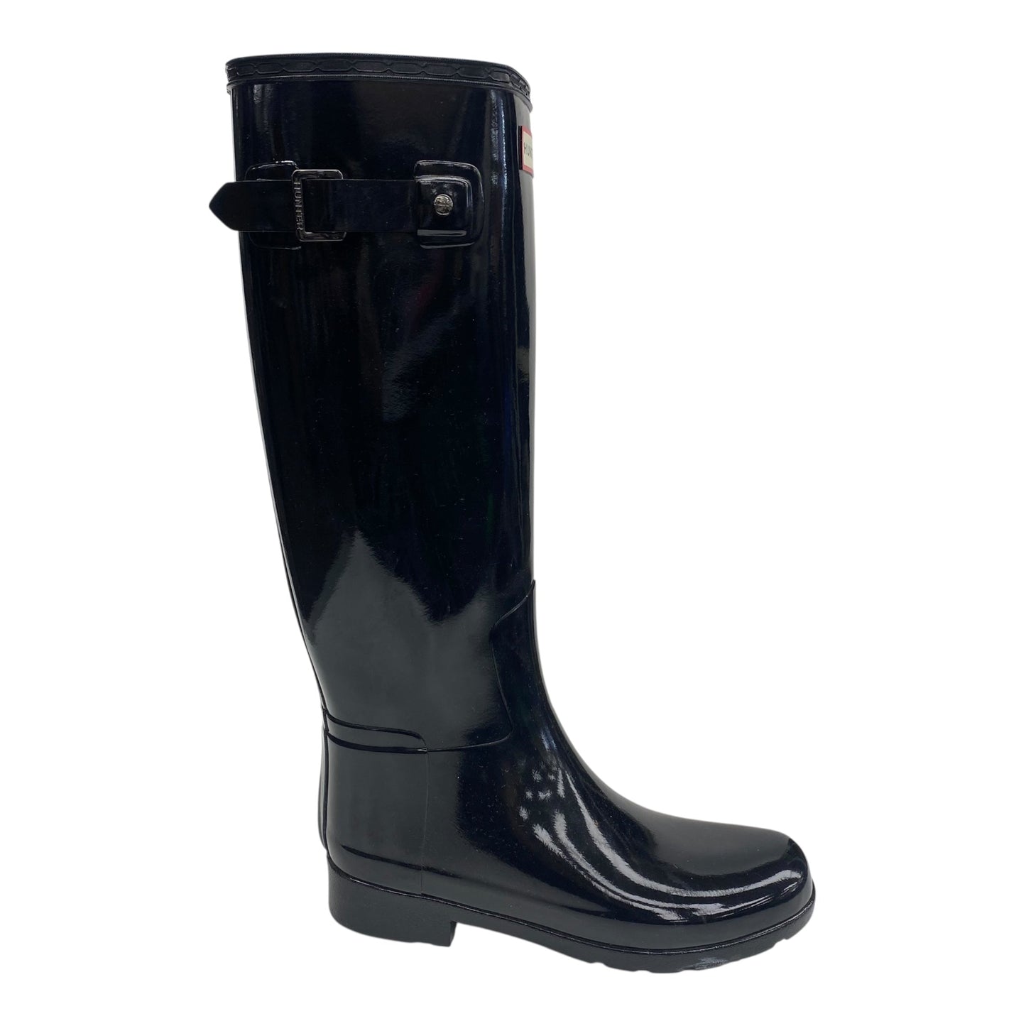 Boots Rain By Hunter In Black, Size:6