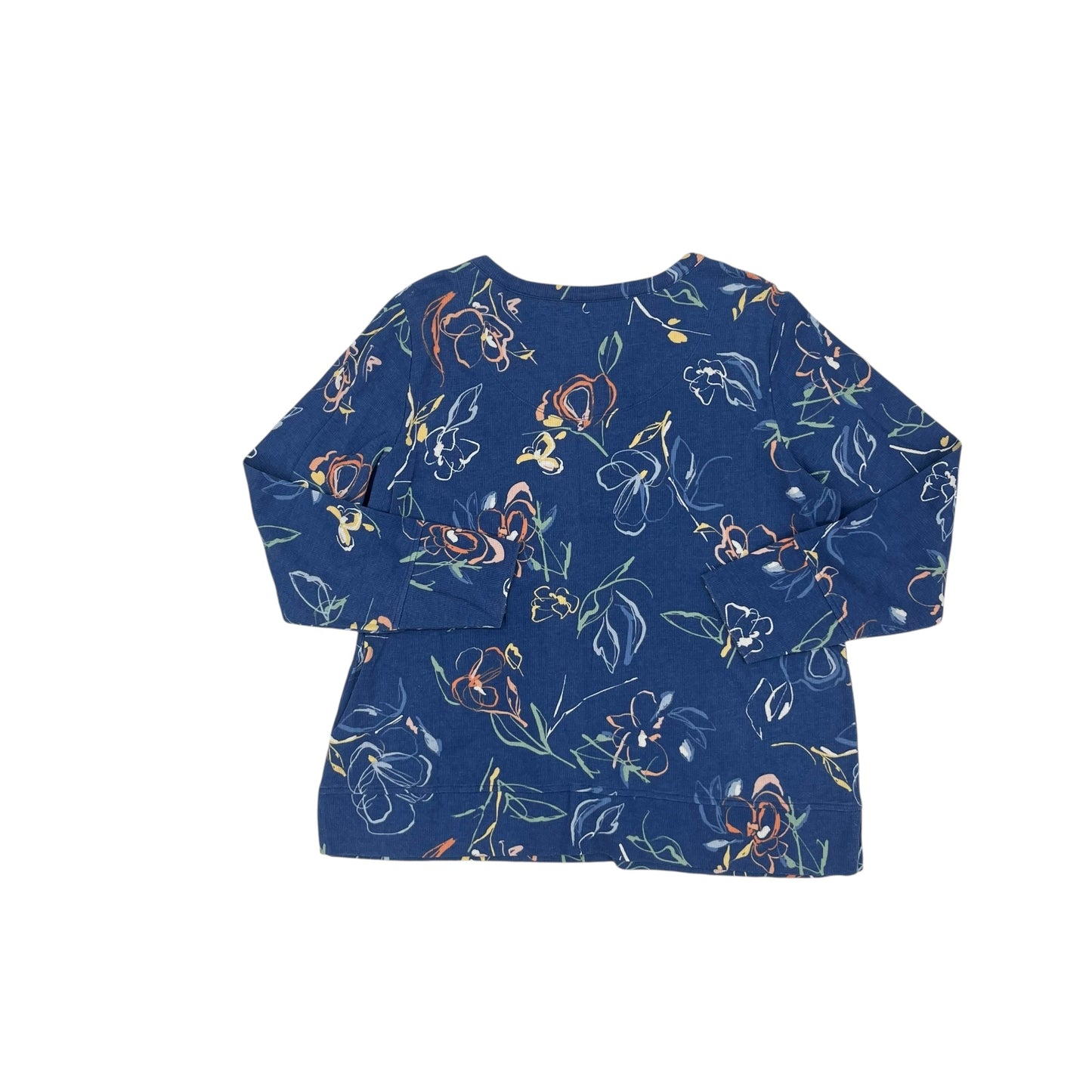 Top Ls By Christopher And Banks In Blue, Size:Xl