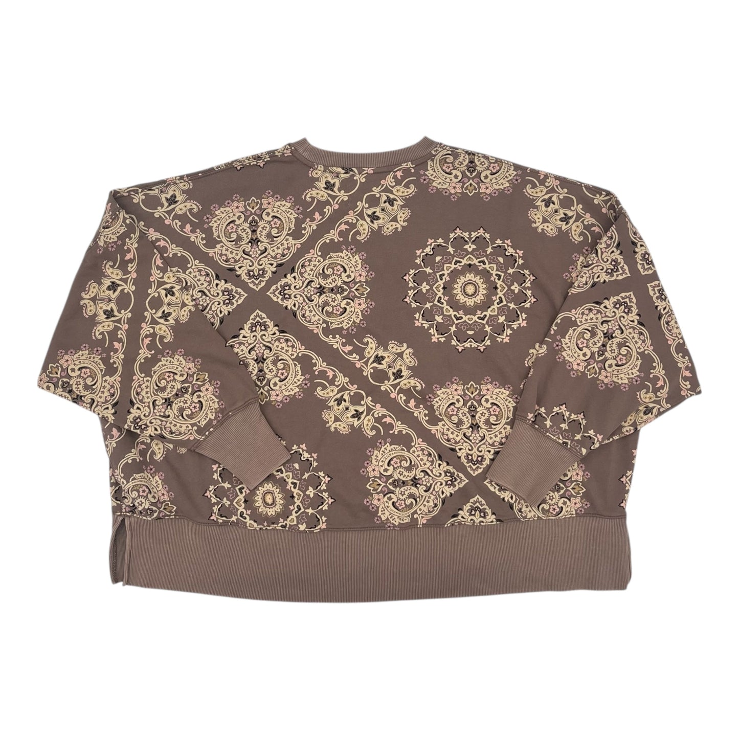 Sweatshirt Crewneck By American Eagle In Brown, Size:M