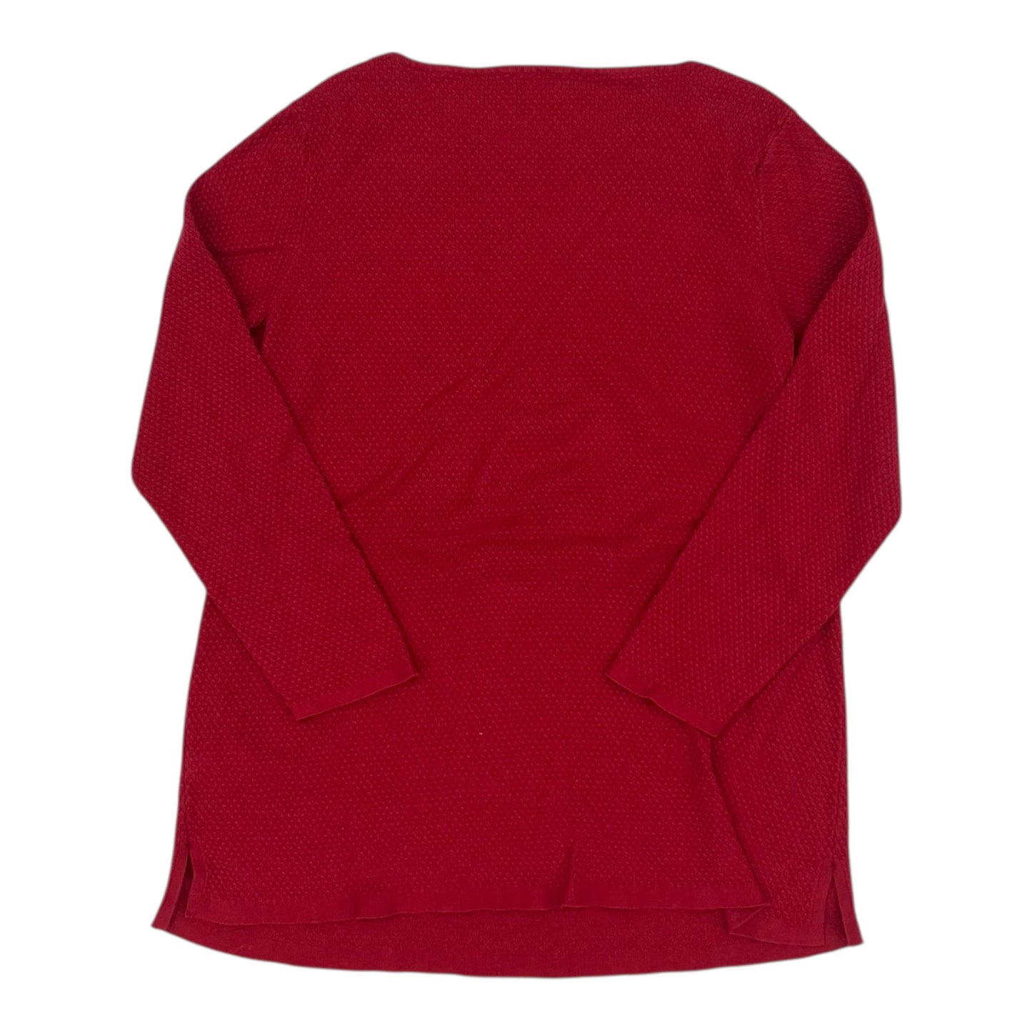 Sweater By J. Jill In Red, Size:L
