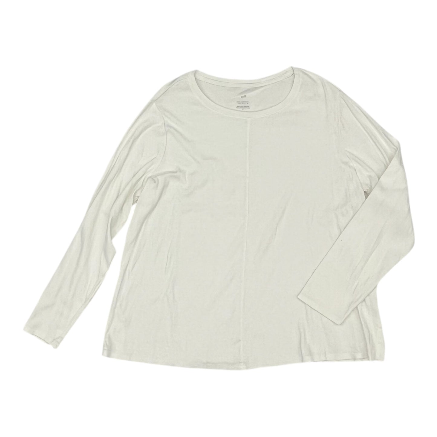 Top Ls By J. Jill In White, Size:Xl