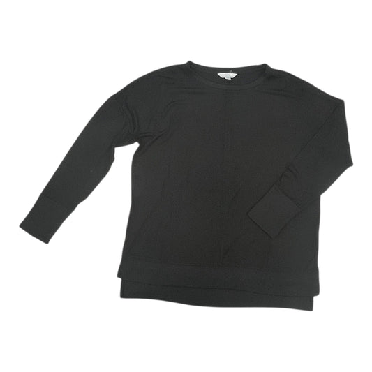 Top Ls By Time And Tru In Black, Size:M