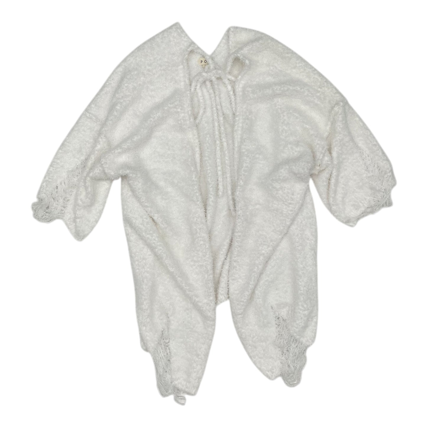 Sweater Cardigan By Pol In White, Size:S