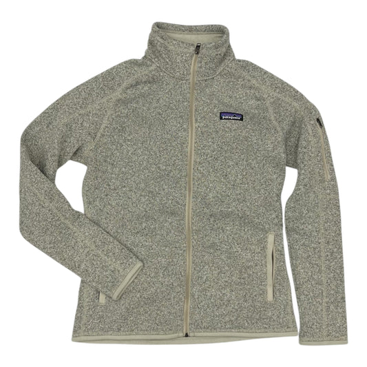 Jacket Fleece By Patagonia In Tan, Size:M