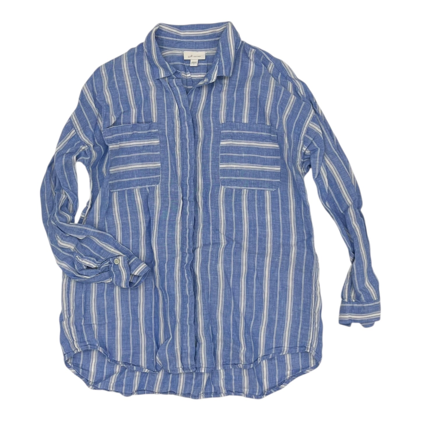 Top Ls By J. Jill In Blue & White, Size:S