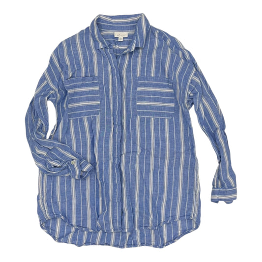 Top Ls By J. Jill In Blue & White, Size:S