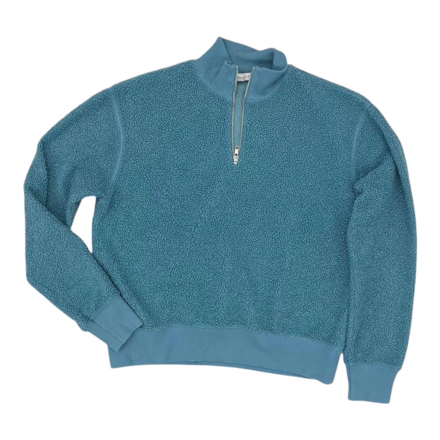 Sweatshirt Collar By Topshop In Blue, Size:S
