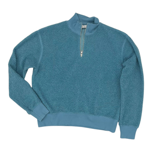 Sweatshirt Collar By Topshop In Blue, Size:S