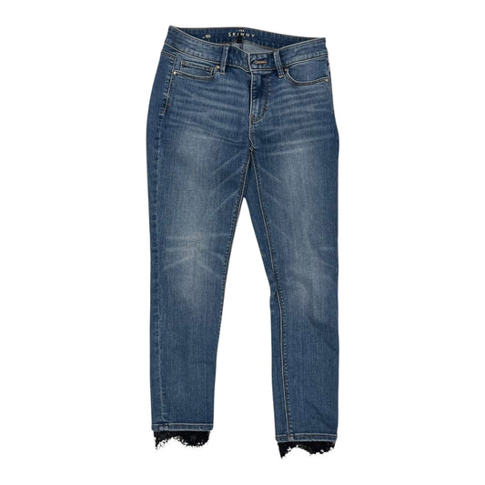 Jeans Skinny By White House Black Market In Blue Denim, Size:0