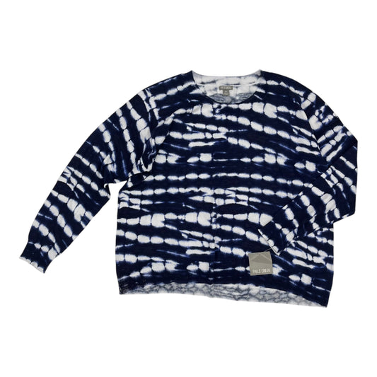Sweater By Falls Creek In Blue, Size:2X