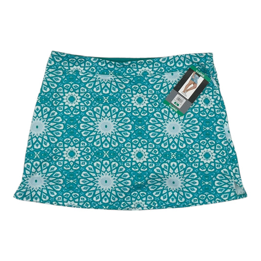 Athletic Skort By Tranquility In Aqua, Size:Xl
