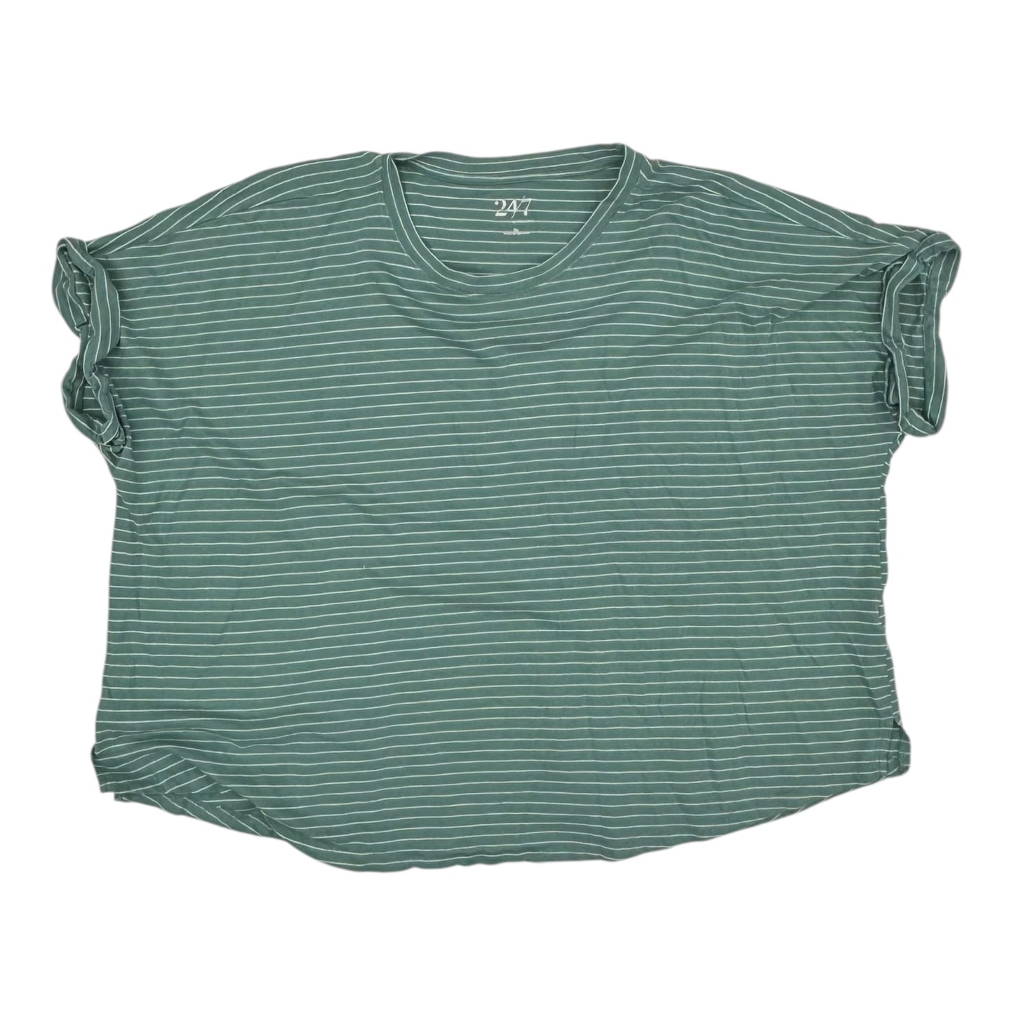 Top Ss By Maurices In Green, Size:2X