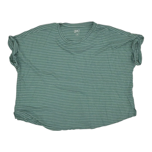 Top Ss By Maurices In Green, Size:2X