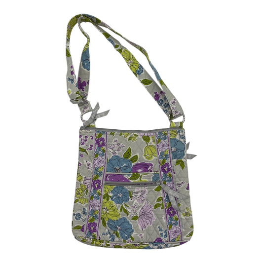 Crossbody By Vera Bradley In Floral Print, Size:Medium