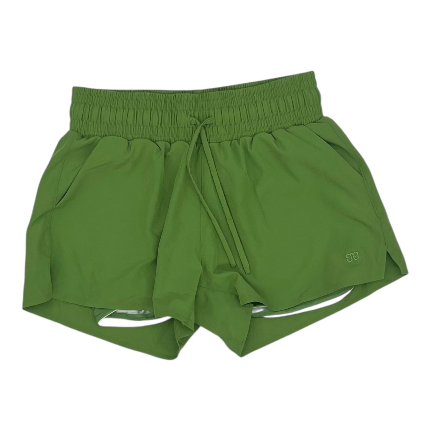 Athletic Shorts By Clothes Mentor In Green, Size:M