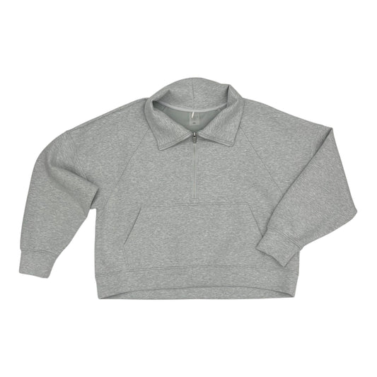 Sweatshirt Collar By Calia In Grey, Size:Xxl