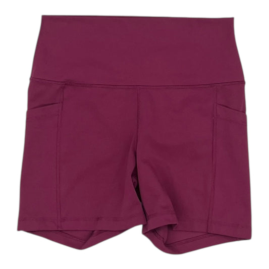 Athletic Shorts By Yogalicious In Pink, Size:L