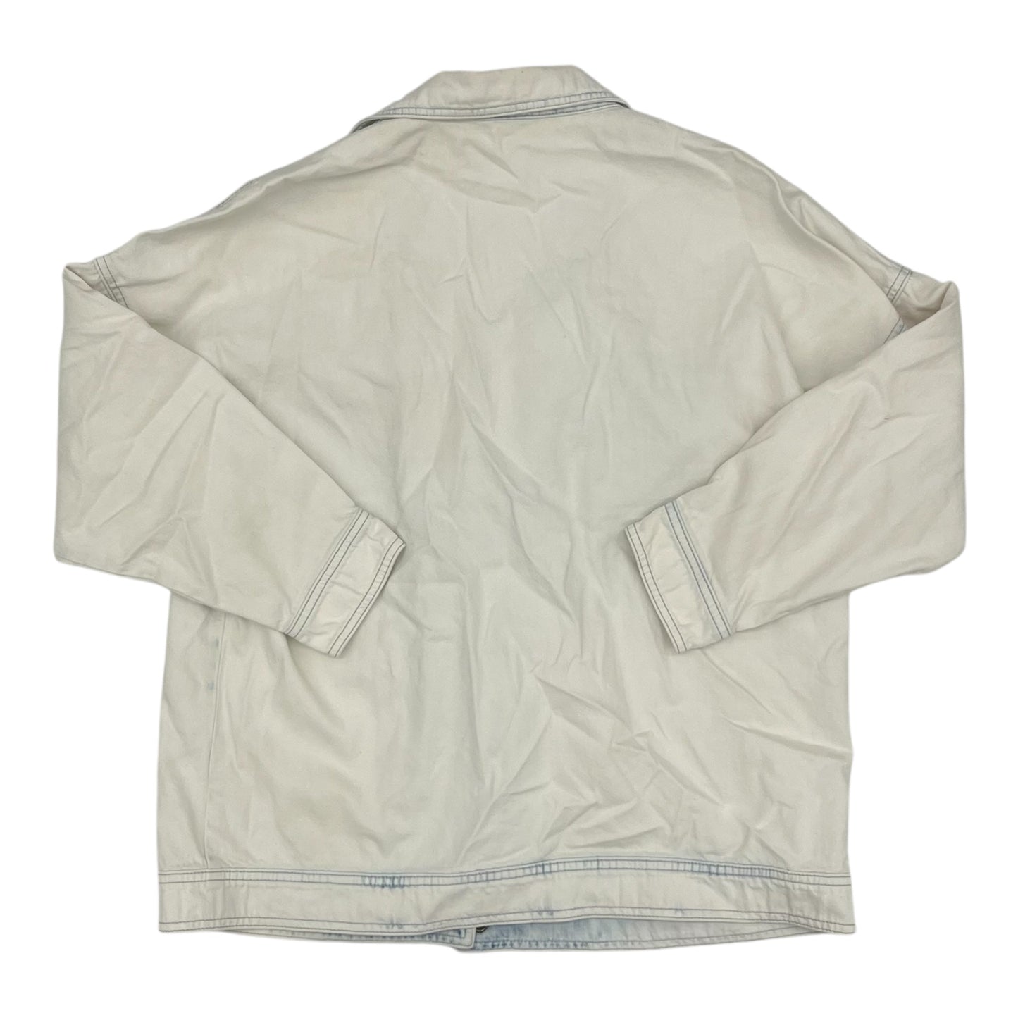 Jacket Denim By Cabi In Blue Denim, Size:S