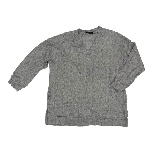 Sweater Cardigan By Lane Bryant In Grey, Size:2X
