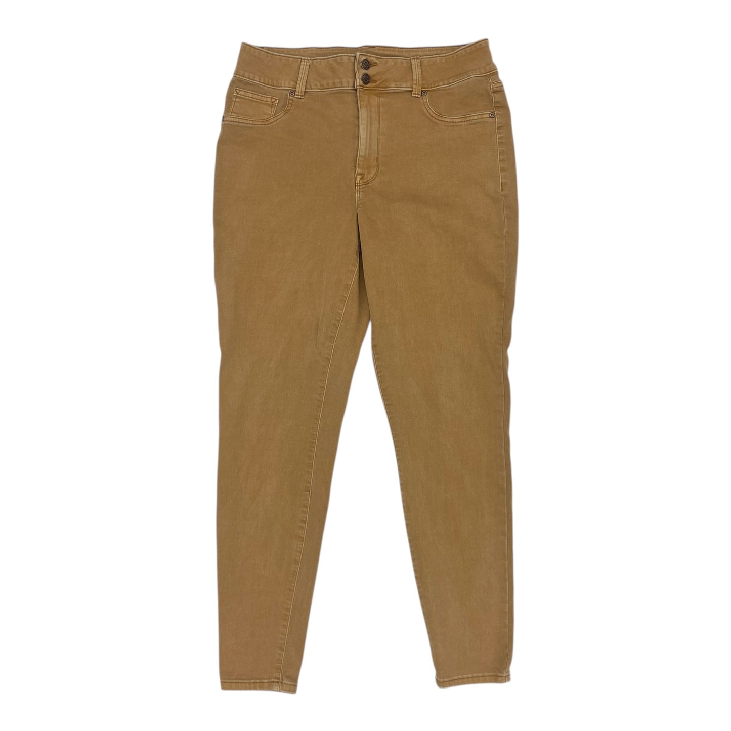 Jeans Skinny By Maurices In Brown Denim, Size:L