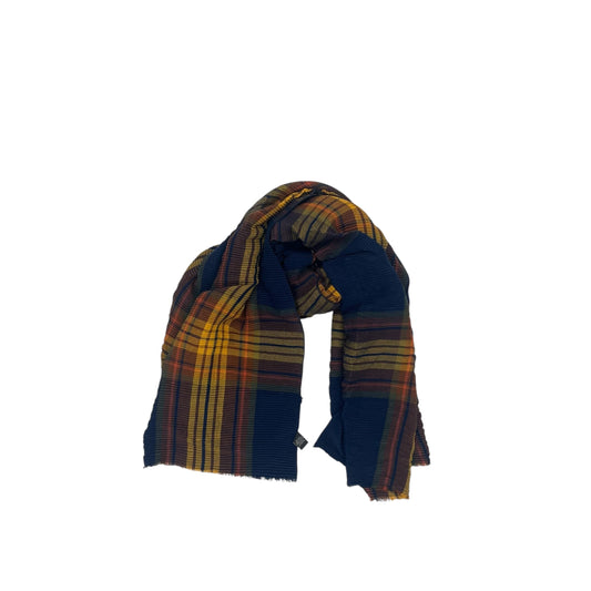 Scarf Long By Clothes Mentor In Plaid Pattern