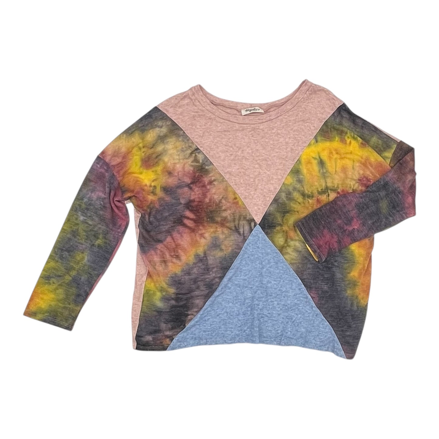 Top Ls By Haptics In Multi, Size:3X