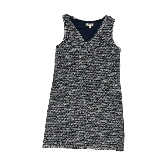 Dress Work By Max Studio In Blue & Cream, Size:S