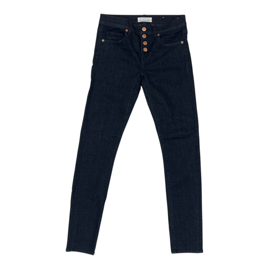 Jeans Skinny By Loft In Blue Denim, Size:0