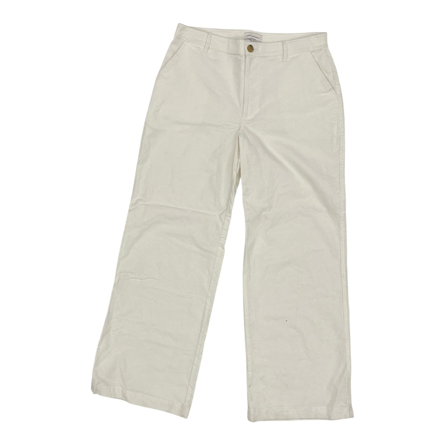 Pants Corduroy By Free Assembly In Cream, Size:12