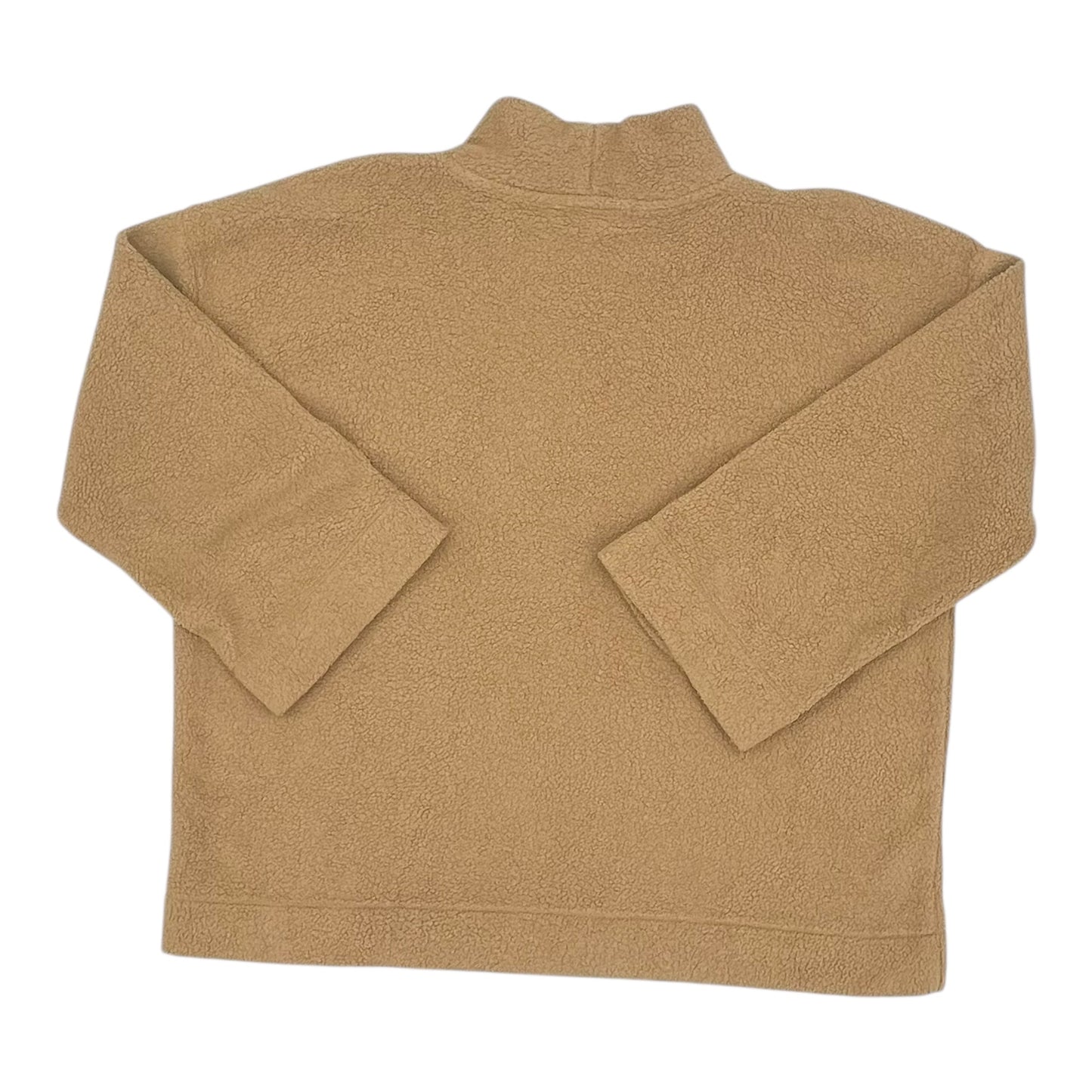 Sweatshirt Collar By Loft In Brown, Size:Xl