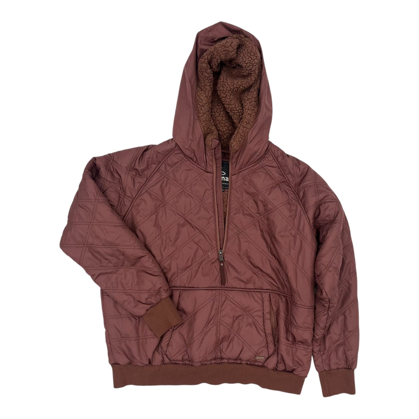 Athletic Jacket By Prana In Brown, Size:Xl