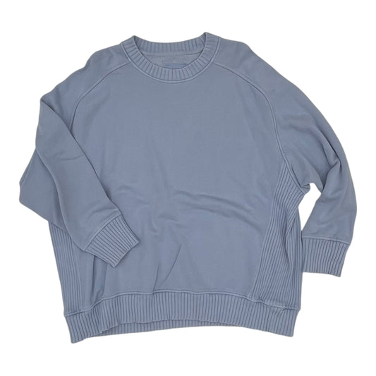 Sweatshirt Crewneck By Aerie In Blue, Size:L