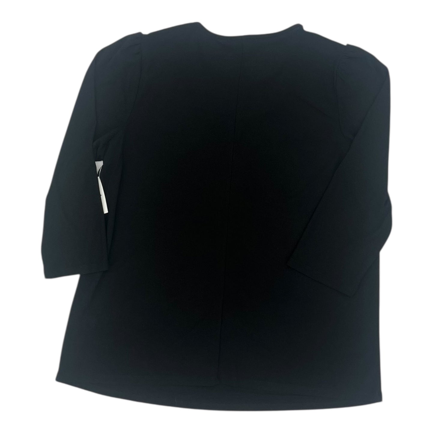 Blouse 3/4 Sleeve By 89Th And Madison In Black, Size:L