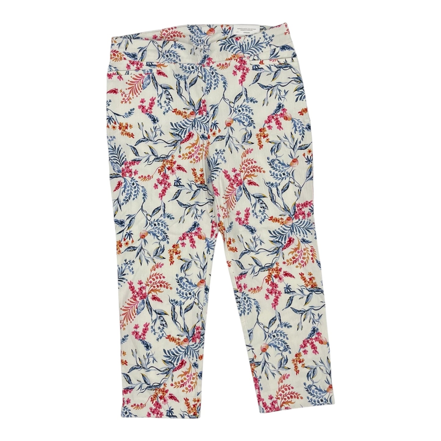 Pants Chinos & Khakis By Chicos In Floral Print, Size:12