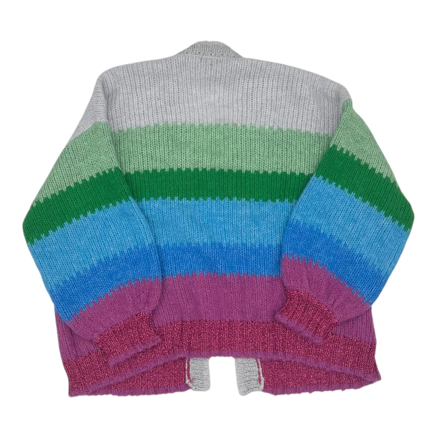 Sweater Cardigan By Democracy In Multi, Size:2X